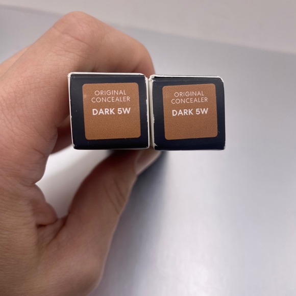 bareMinerals Original‎ Liquid Mineral Concealer Dark 5W Set of 2 Full Size New - Picture 2 of 8